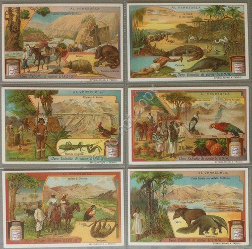 Figurine Liebig Italia - S. 916 - Al Venezuela - …