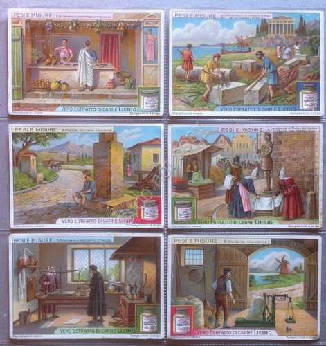 Figurine Liebig Italia - Sang. 1099 - Pesi e misure … | Immagine principale