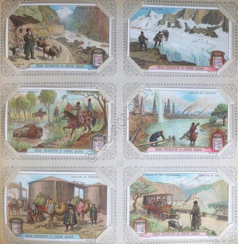 Figurine Liebig Italia - Sang. 1107 - Viaggio al Caucaso … | Immagine principale