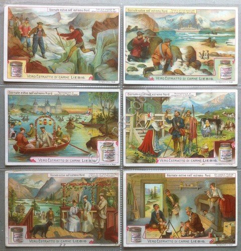 Figurine Liebig Italia - Sang. 961 - Giornate Estive nell'Estremo … | Immagine principale