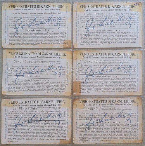 Figurine Liebig Italia - Sanguinetti 1068 - Storia della carta … | Immagine Gallery 2