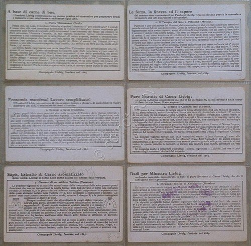 Figurine Liebig Italia - Sanguinetti 1286 - Architettura Pre-Colombiana - … | Immagine Gallery 2