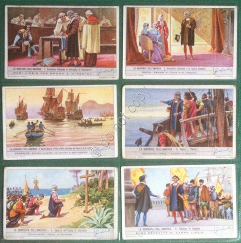 Figurine Liebig Italia 1942 - S 1445 - La Scoperta … | Immagine principale