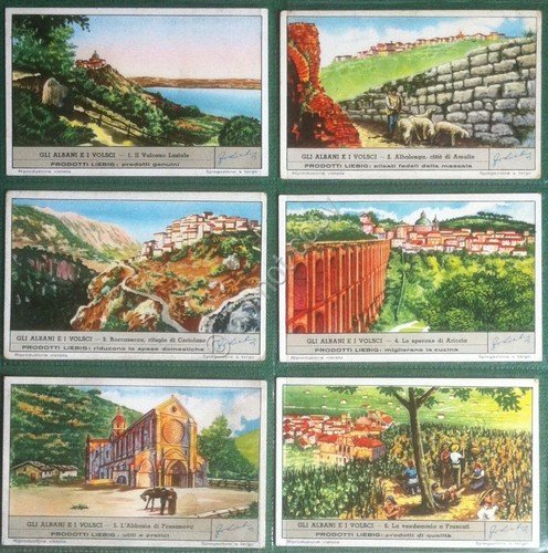 Figurine Liebig Italia 1951 - S 1509 - Gli Albani …