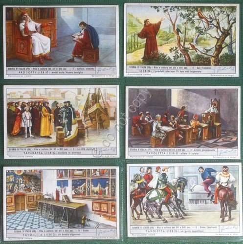 Figurine Liebig Italia 1954 - S 1605 - Storia d'Italia … | Immagine principale