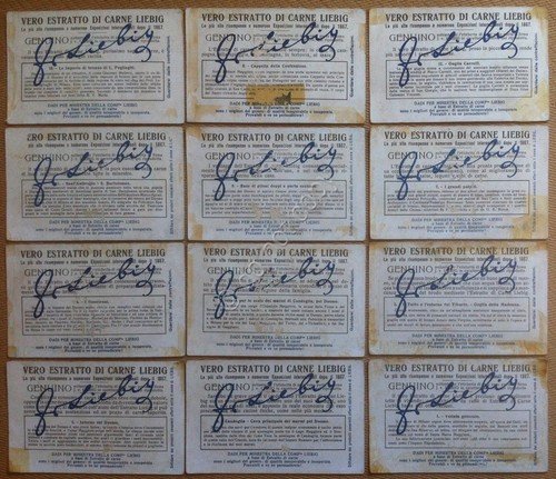 Figurine Liebig Italia S. 1157 - Milano: Il Duomo (scritte …