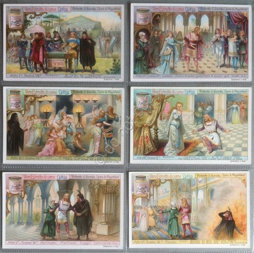 Figurine Liebig Italia S 964 - Roberto il diavolo - … | Immagine principale