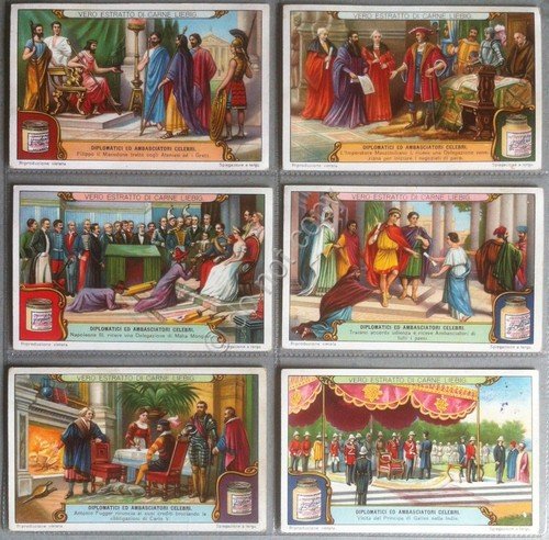 Figurine Liebig Italia Sang. 1177 - Diplomatici e Ambasciatori celebri … | Immagine principale