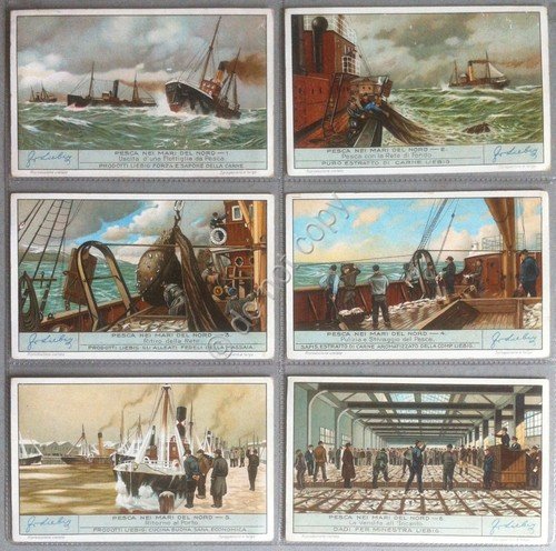 Figurine Liebig Italia Sang. 1297 - Pesca nei mari del … | Immagine principale