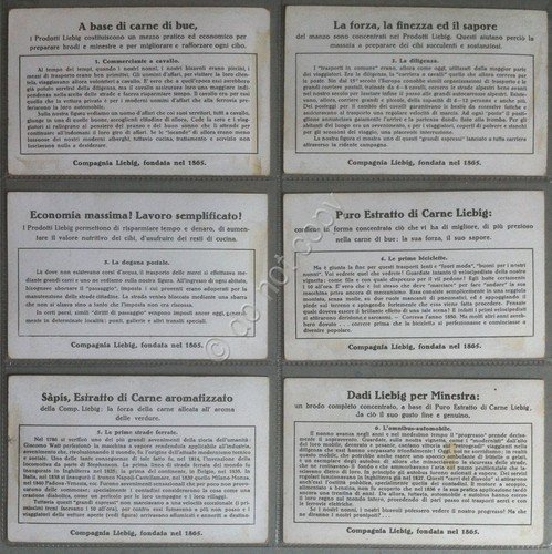 Figurine Liebig Italia Sang. 1312 - Come viaggiavano i nostri … | Immagine Gallery 2