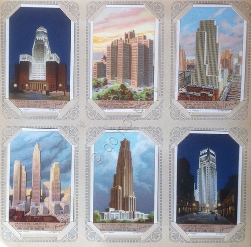 Figurine Liebig Italia Sang. 1317 - Grattacieli americani - 1935 … | Immagine principale