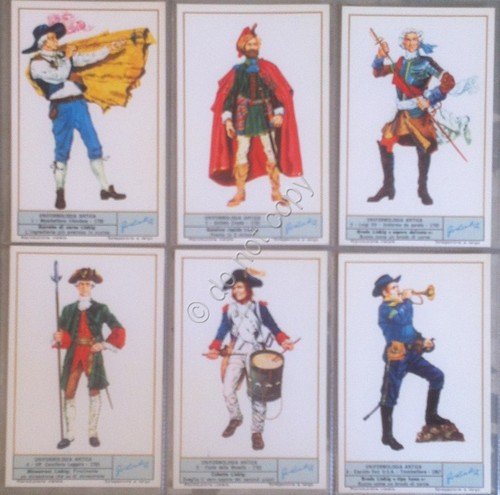 Figurine Liebig Italia Sang. 1833 - Uniformologia Antica 3° - … | Immagine principale