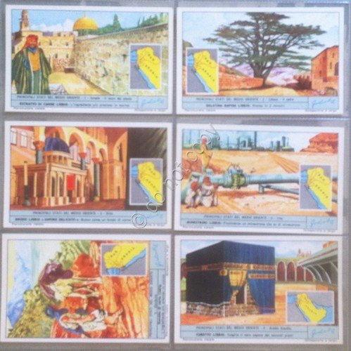 Figurine Liebig Italia Sang. 1838 - Principali Stati del Medio … | Immagine principale