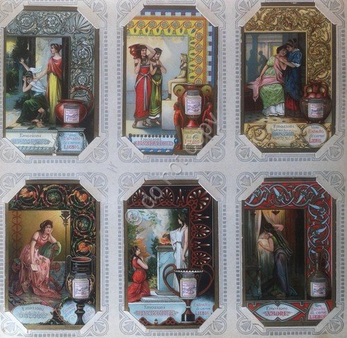 Figurine Liebig Italia Sang. 812 - Emozioni - 1905 (una … | Immagine principale