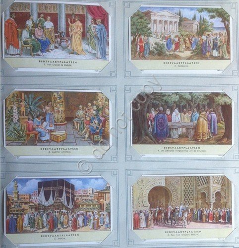 Figurine Liebig Olanda - S 1647 - Bedevaartplaatsen - 1956