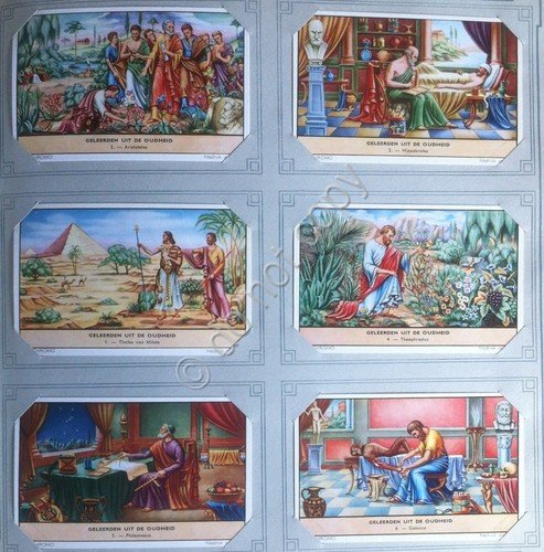 Figurine Liebig Olanda - S 1696 - Geleerden uit de …