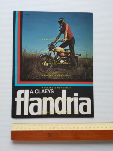 Flandria gamma produzione ciclomotori 1972 depliant originale