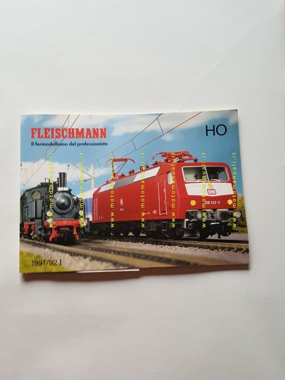 FLEISCHMANN LOTTO 4 CATALOGHI TRENI ANNI 90 ORIGINALI