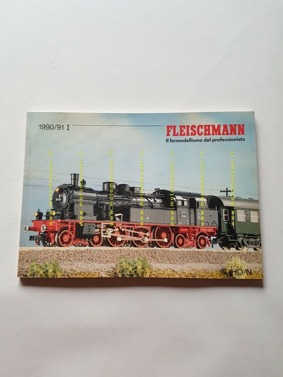 FLEISCHMANN LOTTO 4 CATALOGHI TRENI ANNI 90 ORIGINALI