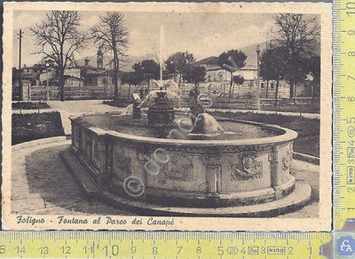 Foligno - Fontana al Parco dei Canapè - 1952 - …