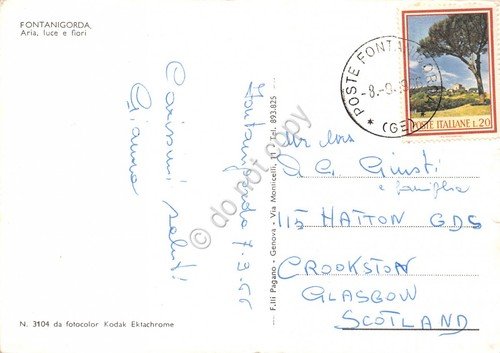 Fontanigorda panorama parziale 1966 grinza a sin | Immagine Gallery 2