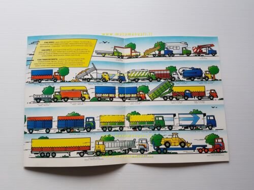 Ford autocarri 1980 depliant francese originale