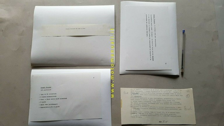 FORD CONSUL CORSAIR lotto foto originali anni 60 da cartella …