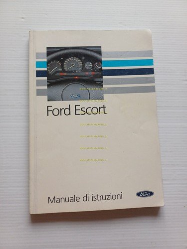 Ford Escort modelli 1992 manuale uso manutenzione originale italiano