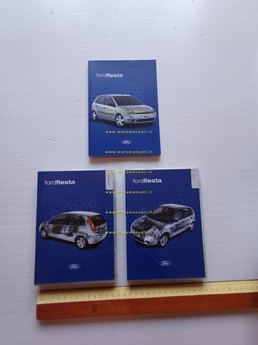 Ford Fiesta V 2002 cartella stampa originale testo italiano