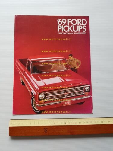 FORD Pickups 1969 depliant USA originale