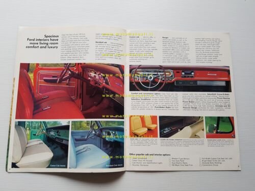 FORD Pickups 1969 depliant USA originale