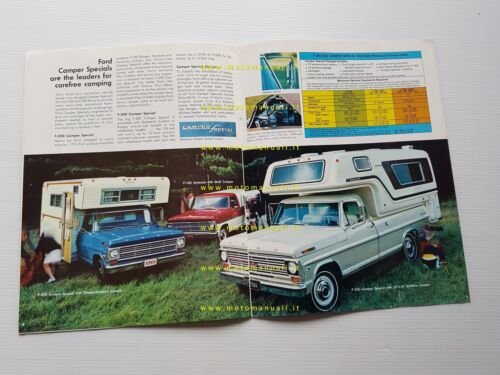 FORD Pickups 1969 depliant USA originale
