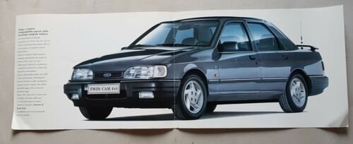 Ford Sierra 2.0 i Twin Cam 4x4 depliant ITALIANO originale …