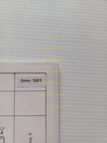 Ford Sierra XR4 2.8 inj. 1983 scheda omologazione DGM Motorizz. …