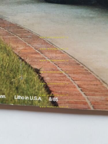 Ford Thunderbird - Elan - Turbo Coupè 1985 depliant brochure …