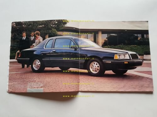 Ford Thunderbird - Elan - Turbo Coupè 1985 depliant brochure …