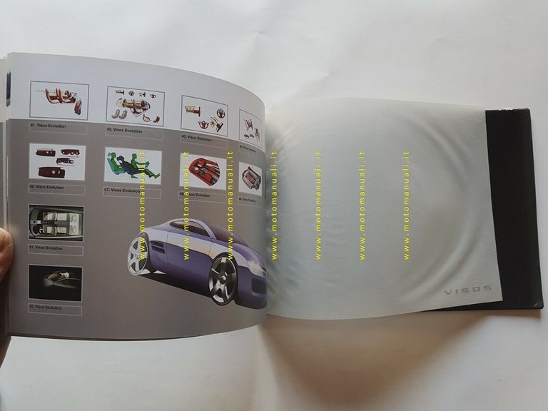 Ford Visos prototipo cartella stampa 2003 originale press kit