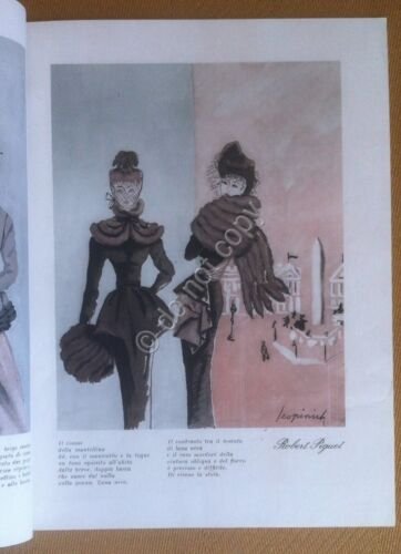 Fortuna Rivista Moda Magazine N.1 Novembre/Dicembre1947 Illustrata Gruau