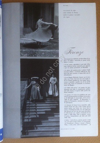 Fortuna Rivista Moda Magazine N.3 Primavera Estate1948 Illustrata Gruau Scopinic