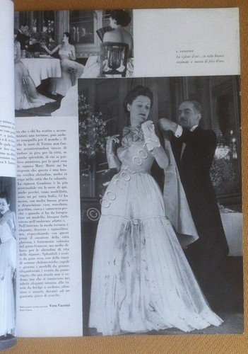 Fortuna Rivista Moda Magazine N.3 Primavera Estate1948 Illustrata Gruau Scopinic | Immagine Gallery 4