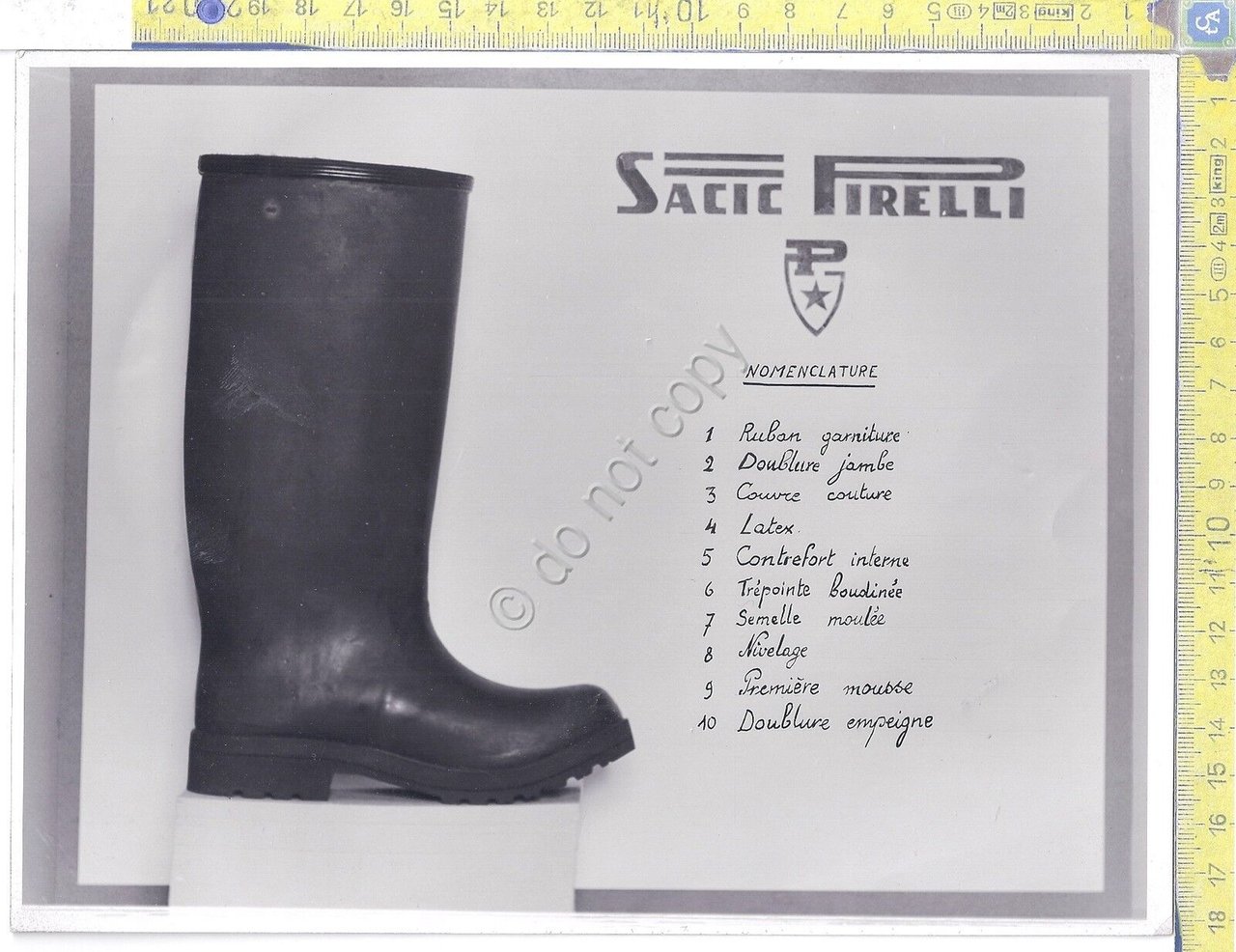 Fotografia - Pirelli Sacic - Fabbricazione Scarpe e Stivali - …