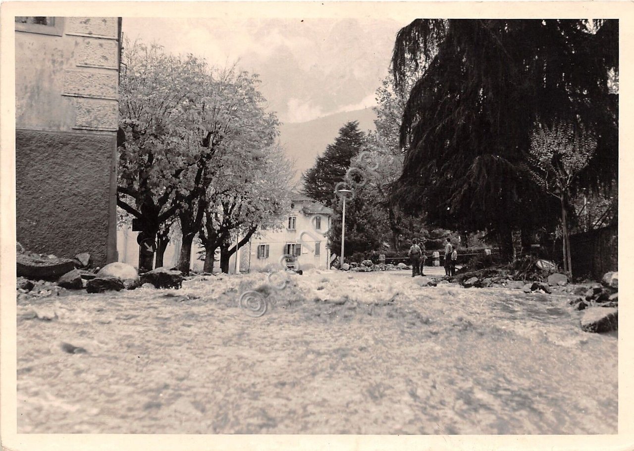 Fotografia - Strigno - Valsugana - Alluvione Novembre 1966