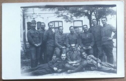 Fotografia d'epoca - 1918 - Gruppo di militari - WW1 …