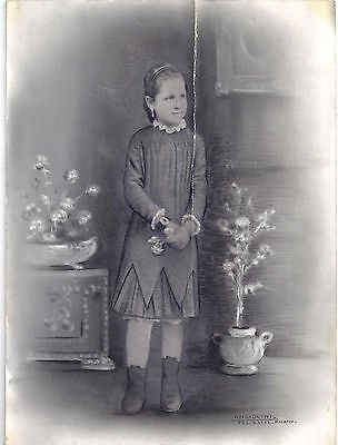 Fotografia d'epoca - Bambina - anni 20 - Little girl …