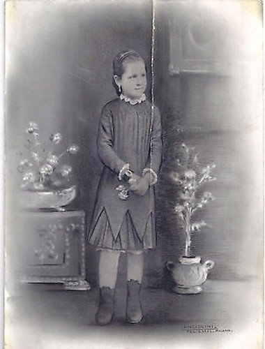 Fotografia d'epoca - Bambina - anni 20 - Little girl … | Immagine principale