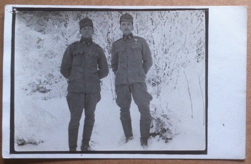 Fotografia d'epoca - Germania 1917 - Militari - truppe di …