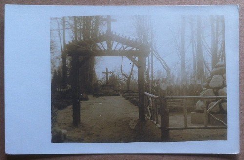 Fotografia d'epoca - primi '900 - Cimitero militare | Immagine principale