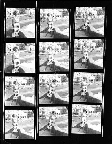 Fotografia Moda anni '60 Abito Imec per Rhodia Provini contact … | Immagine principale