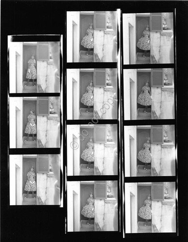 Fotografia Moda anni '60 Abito Imec per Rhodia Provini contact … | Immagine principale