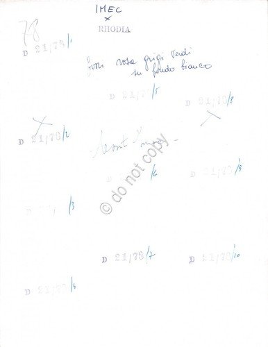 Fotografia Moda anni '60 Abito Imec per Rhodia Provini contact …